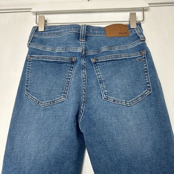 Madewell The Perfect Vintage Jeans in Finney Wash Size 23 High Rise Cropped - Picture 7 of 10